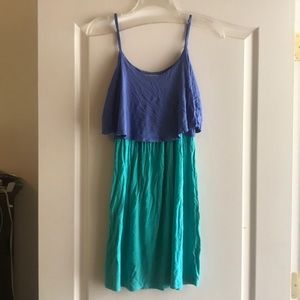 Spaghetti strap tank dress